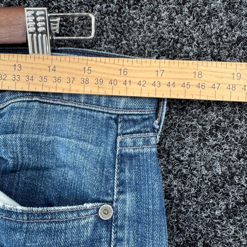 Citizens of Humanity Dani Cropped Straight Leg Jeans Blue Medium Wash 1386-901 - Picture 7 of 11